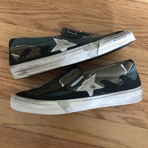 Golden Goose Shoes - Golden goose camo hanami size 37